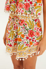 Banana Flowers Shorts