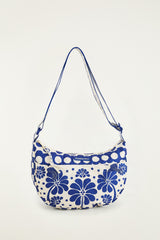 Blue Palermo Shoulder Bag