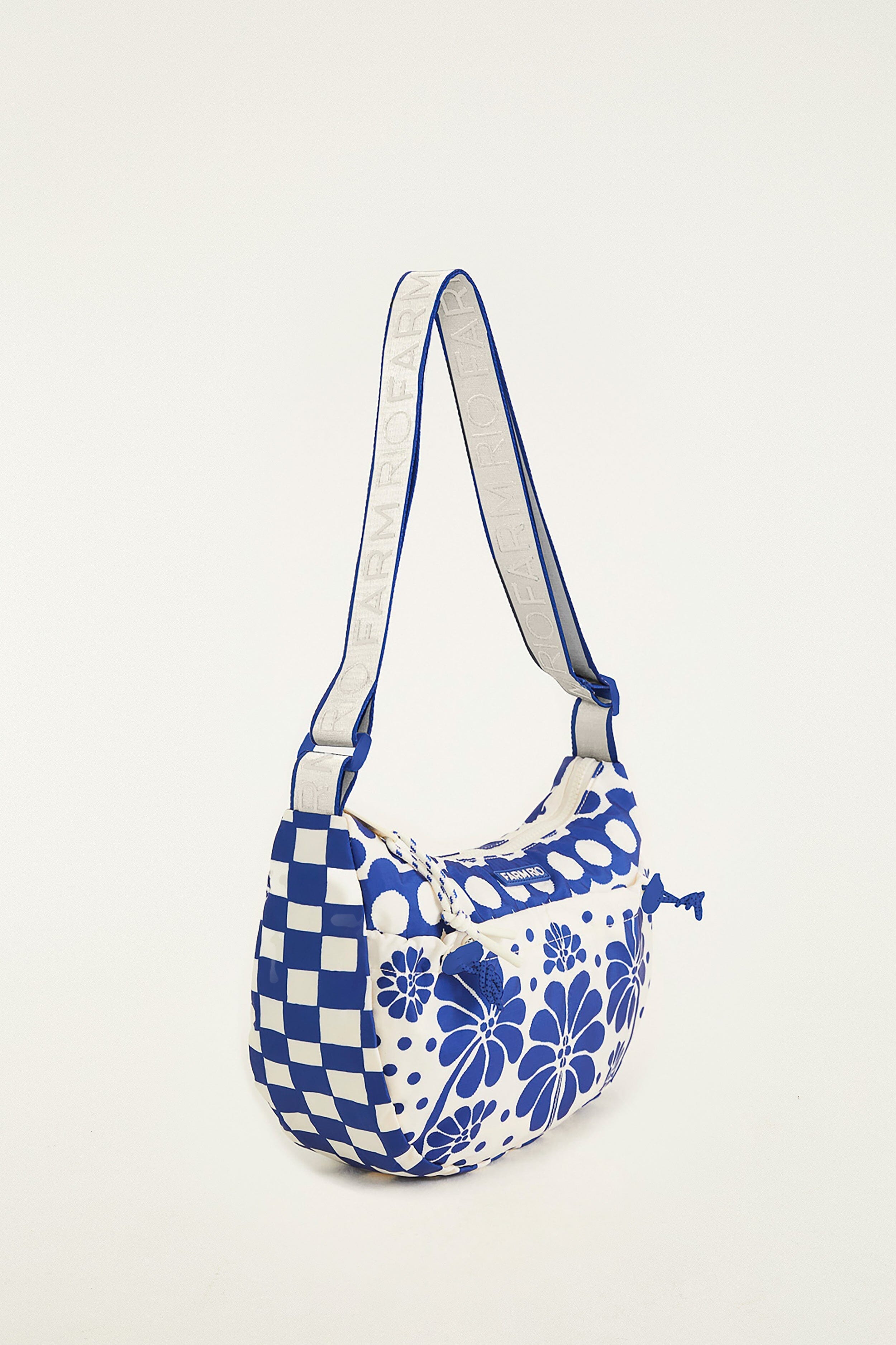 Blue Palermo Shoulder Bag