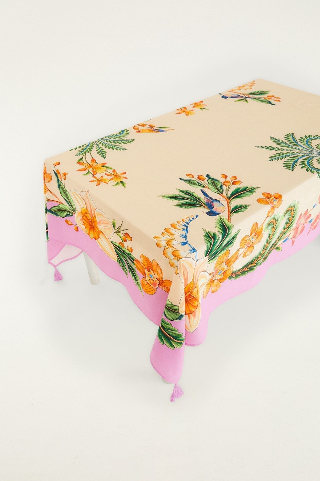 Multicolor Floral Nature Tablecloth